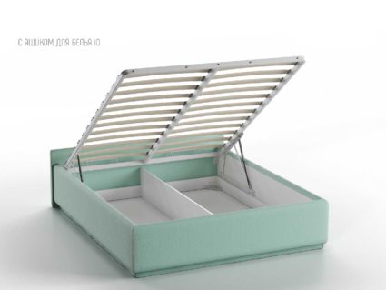 Кровать Nuvola Alba Velutto 14 (с подъемным механизмом) 180х200