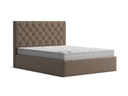 Кровать Lonax Элоиза велюр Dolly-17 (с основанием)