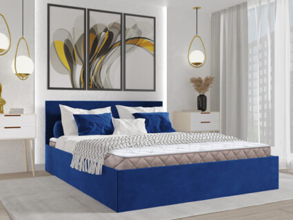 Кровать Димакс Джеффер с п/м + матрас Мистер Слип Soft Line мини хард 140х200