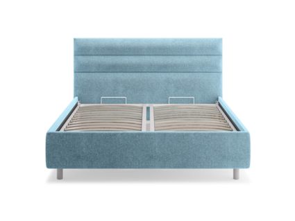 Кровать Сонум Linda Экокожа Белая 160х200