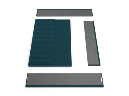 Кровать Lonax Аврора велюр Dolly-2 140х195