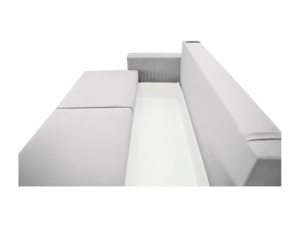 Диван Фиеста Мебель Тусон Лайт велюр Vivaldi 06 светло-серый Длина 232 см