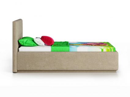 Кровать Nuvola Bianco Bravo cream (с подъемным механизмом) 140х190