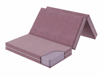 Футон DreamLine Eco (велюр бледно-розовый) 37