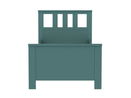 Кровать Гуд Лакк Сага темно-бирюзовая 160х200