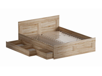 Кровать Гуд Лакк Сириус дуб сонома 140х200