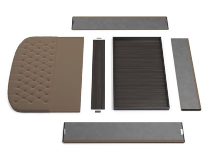 Кровать Lonax Венеция велюр Dolly-1 (с подъемным механизмом) 120х190