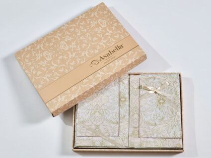 Комплект постельного белья Асабелла 2182 Евро