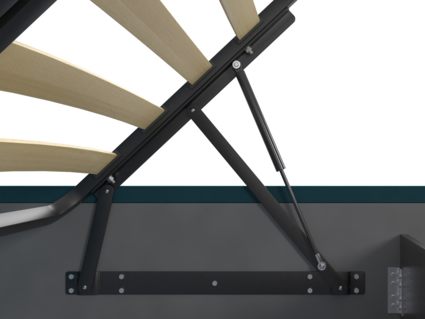 Кровать Lonax Кармела велюр Dolly-3 (с подъемным механизмом) 160х190