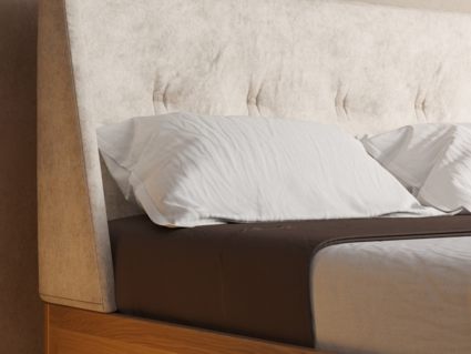 Кровать DreamLine Лацио 4 бук Натуральный/бежевый 150х200