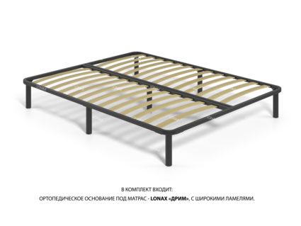 Кровать Lonax Алегра велюр Dolly-3 160х190