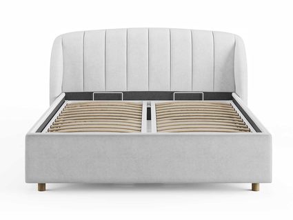 Кровать Сонум Valencia Экокожа Белый (с подъемным механизмом) 120х190