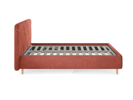 Кровать Сонум Taylor Рогожка деним (с подъемным механизмом) 180х190