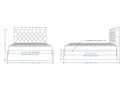 Кровать Lonax Элоиза велюр Dolly-1 (с подъемным механизмом) 200х190