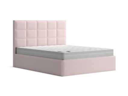 Кровать Lonax Адель велюр Dolly-13 (с основанием) 180х195