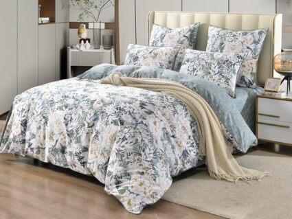 Комплект постельного белья Софи де Марко Монпелье (зеленый) Семейный