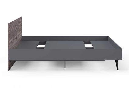 Кровать Сонум Ines Ясень анкор + серый 180х200