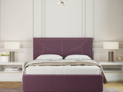 Кровать Nuvola Alatri Bravo cream (с подъемным механизмом) 200х190