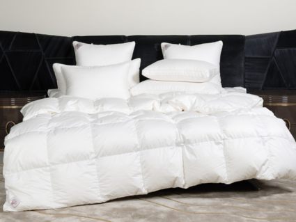 Подушка German Grass King Down Grass трехкамерная 3D с бортиком средняя 50х90