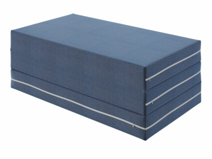 Футон DreamLine Eco (рогожка синяя) 37