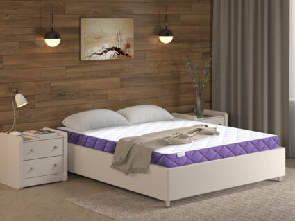 Кровать Димакс Риос с п/м + матрас Базилик Фреш 21 Кокос Массаж 140х200