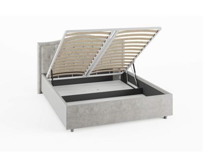 Кровать Сонум Ancona Рогожка Мокко (с подъемным механизмом) 90х200