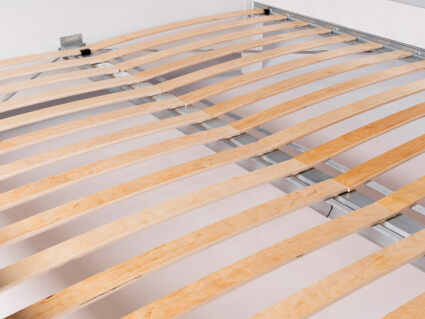 Кровать Гуд Лакк Сага серая 90х200