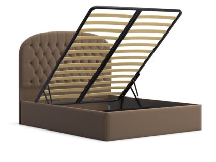 Кровать Lonax Венеция велюр Dolly-1 (с подъемным механизмом) 120х190