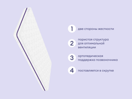 Матрас Базилик Бэби Дрим 60х200