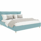 Кровать Beautyson Doris велюр Formula 692 мятный 200х190
