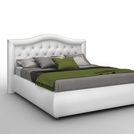 Кровать Sleeptek Premier 6 Экокожа White 180х200