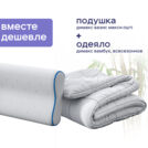 Одеяло Димакс Бамбук всесезонное + подушка Димакс Базис Макси 172х205