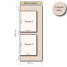 Кровать Mr.Mattress Site Box экокожа Black 200х195