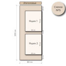 Кровать Mr.Mattress Site Box экокожа Brown 80х200