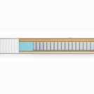 Матрас Denwir CLASSIC MIDDLE MEMO SOFT PLUS TFK 90х150